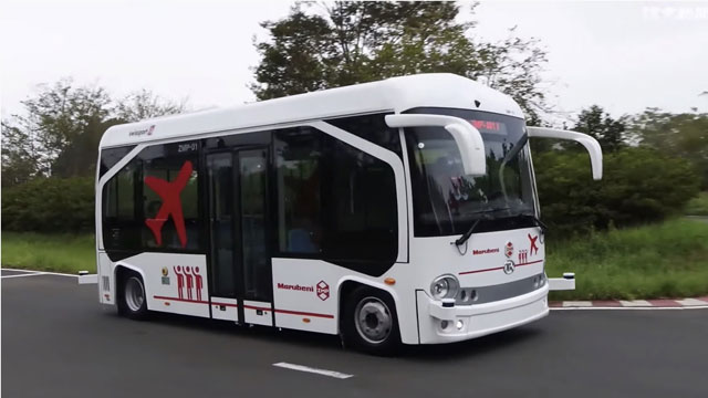 【ベンチャー発】ZMPが自動運転バスを報道公開