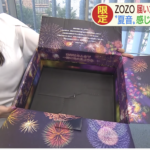 ZOZOが夏感じる“びっくり箱”　届いた箱開けると！？